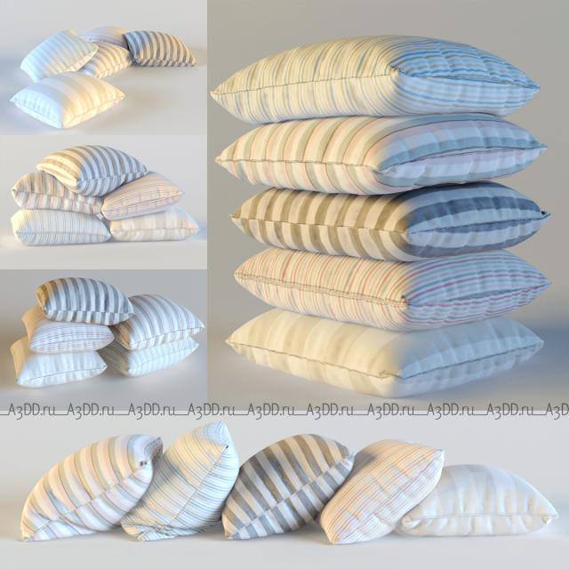 3D модель pillows_023