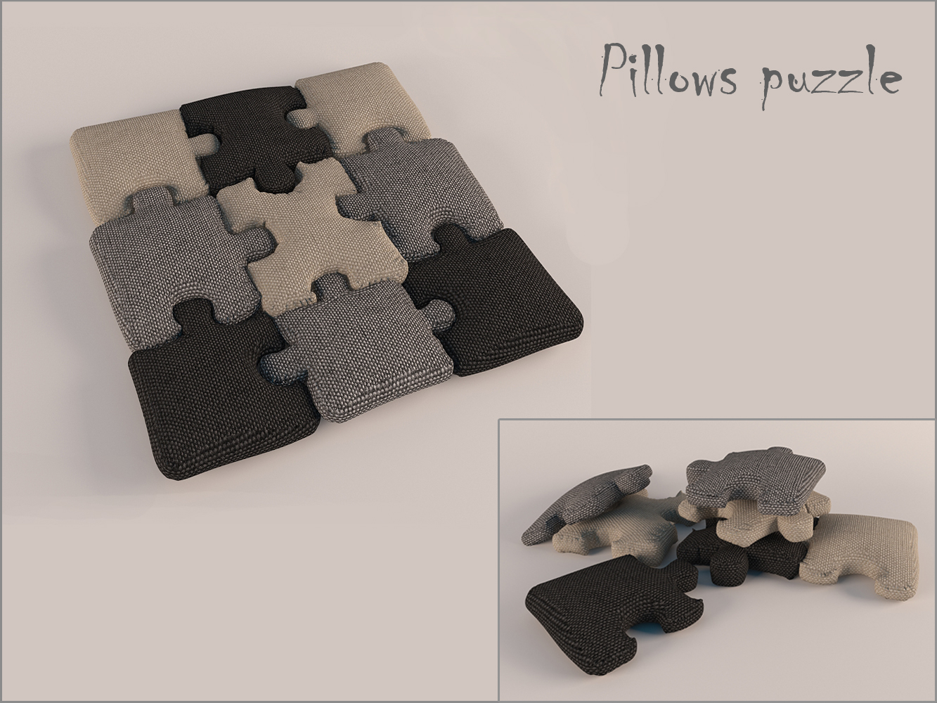 3D модель pillows_025