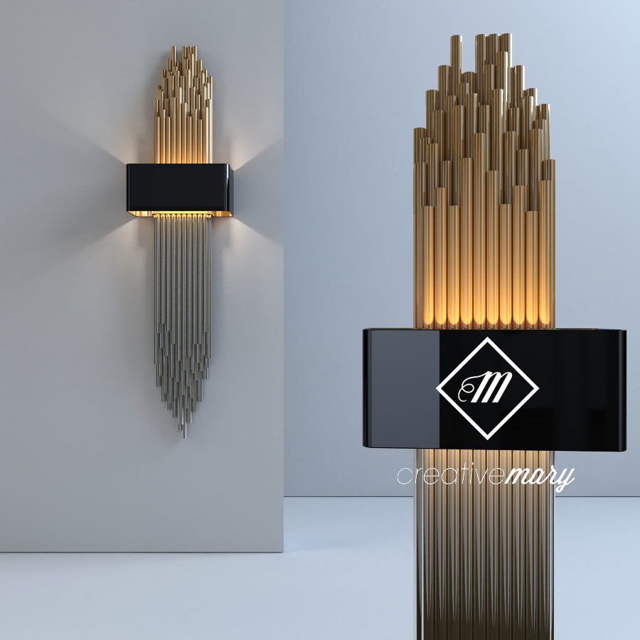 3D модель GRANVILLE  Wall light