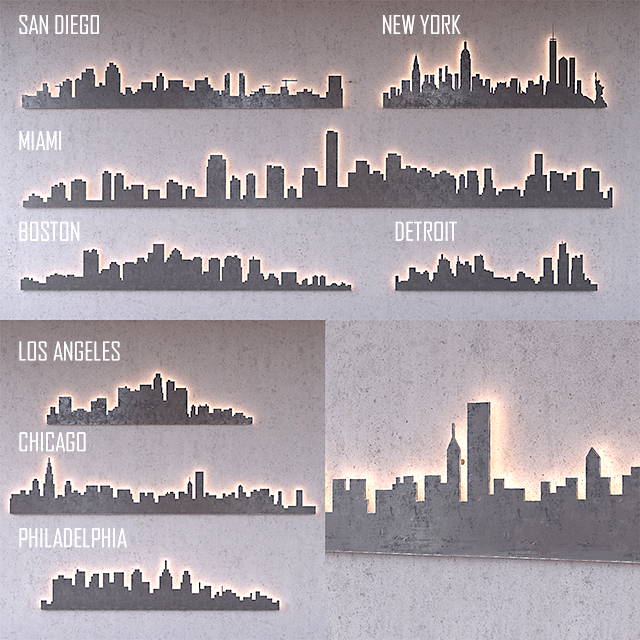 3D модель American Cities Bra 