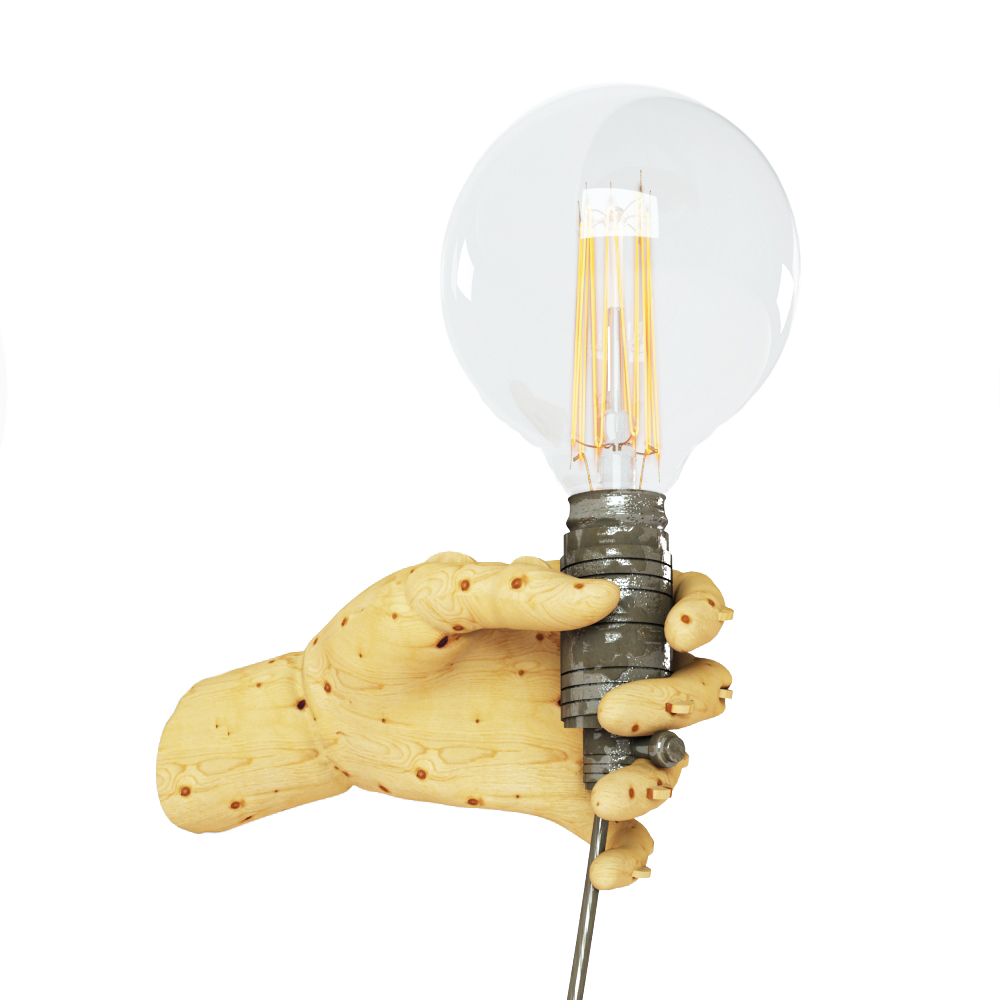 3D модель Светильник рука
