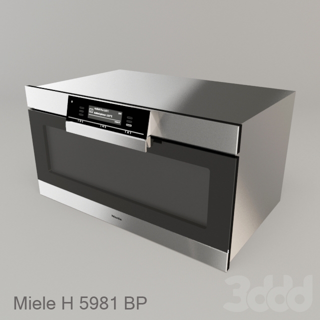 3D модель Miele H 5981 BP СВЧ
