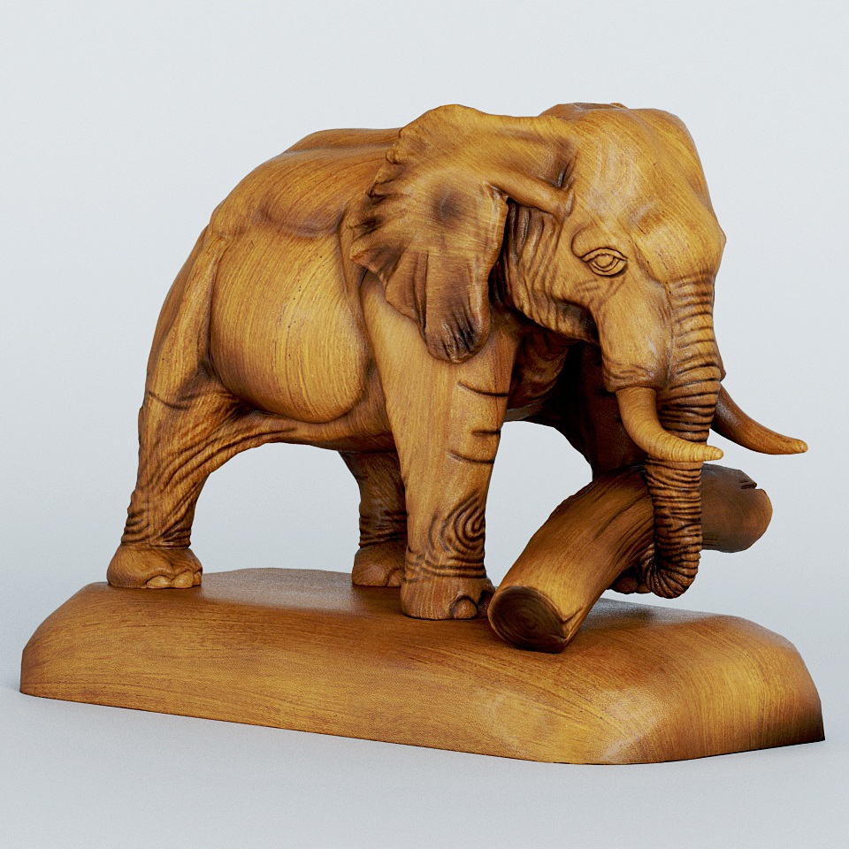 3D модель elephant