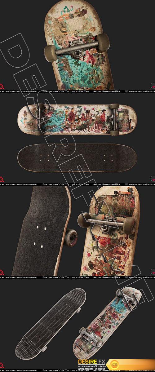 3D модель Skateboard