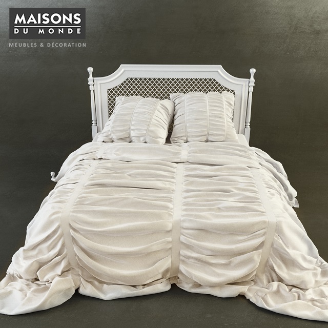 3D модель Bedclothes Bed linen Maisons Du Monde