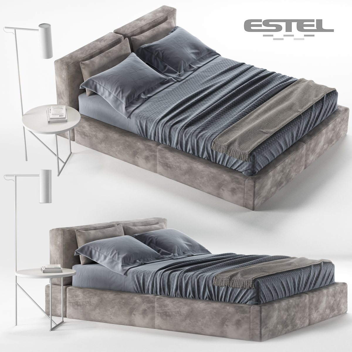 3D модель ESTEL CARESSE bed