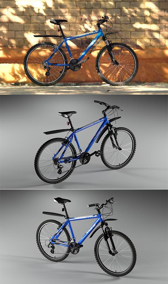 3D модель Stark-Temper-Cross-Country-Mountain-Bike