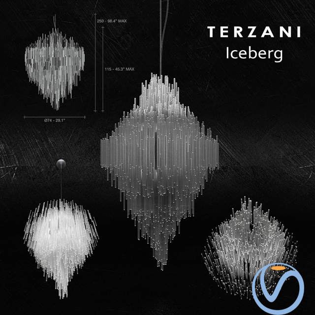 3D модель Terzani Iceberg